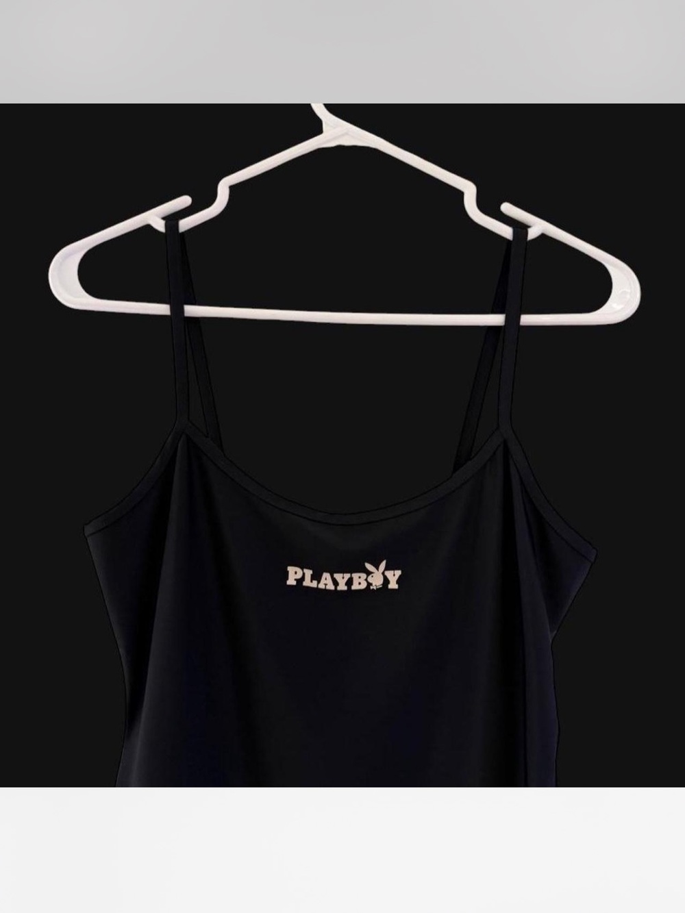 PLAYBOY Black Cami Bodycon Slip Dress 🖤